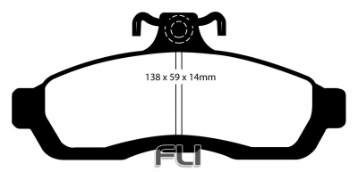 EBC DP31502 Redstuff Remblokken