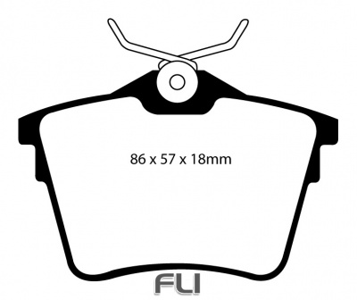 EBC DP31551 Redstuff Remblokken