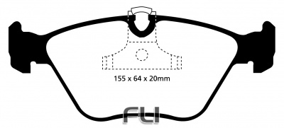 EBC DP31552 Redstuff Remblokken