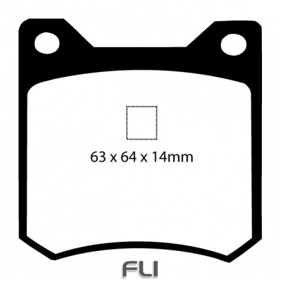 EBC DP3162 Redstuff Remblokken