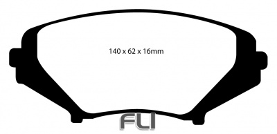 EBC DP31665 Redstuff Remblokken