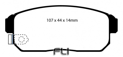 EBC DP31691 Redstuff Remblokken