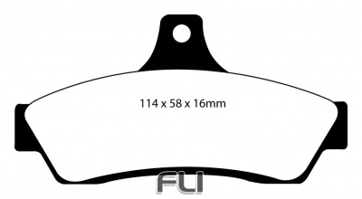 EBC DP31711 Redstuff Remblokken