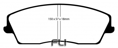 EBC DP31723 Redstuff Remblokken