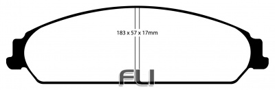 EBC DP31724 Redstuff Remblokken