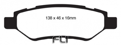 EBC DP31829 Redstuff Remblokken