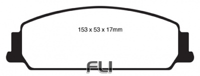 EBC DP31833 Redstuff Remblokken