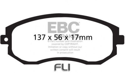 EBC DP31884 Redstuff Remblokken