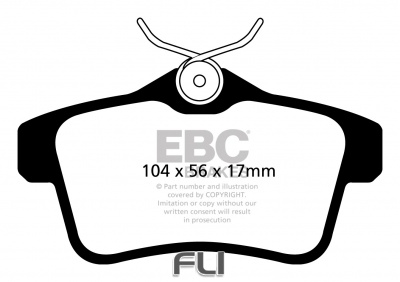 EBC DP32053 Redstuff Remblokken