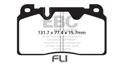 EBC DP32168 Redstuff Remblokken