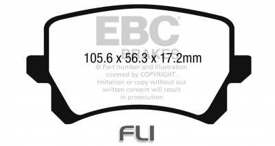 EBC DP32278 Redstuff Remblokken