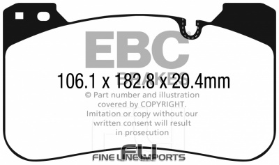 EBC DP32331 Redstuff Remblokken