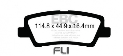 EBC DP33012 Redstuff Remblokken