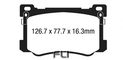 EBC DP33048 Redstuff Remblokken