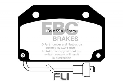 EBC DP332 standaard Remblokken