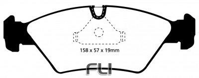 EBC DP3414 Redstuff Remblokken