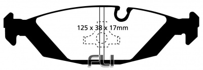EBC DP3447 Redstuff Remblokken