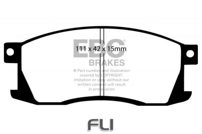 EBC DP344 standaard Remblokken
