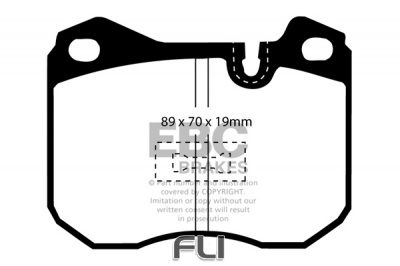 EBC DP345 standaard Remblokken