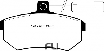 EBC DP3486 Redstuff Remblokken