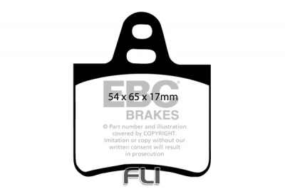 EBC DP350 standaard Remblokken