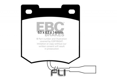 EBC DP353 standaard Remblokken