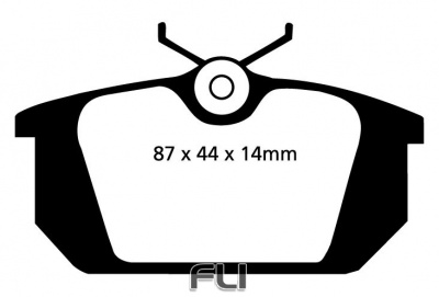 EBC DP3596 Redstuff Remblokken