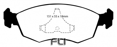 EBC DP3605_2 Redstuff Remblokken