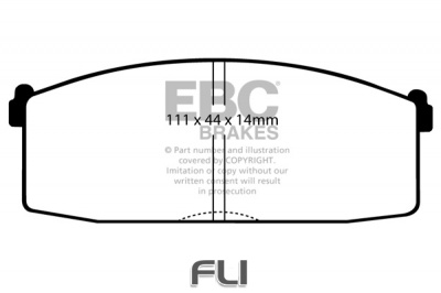 EBC DP365 standaard Remblokken