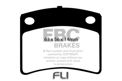 EBC DP367 standaard Remblokken