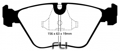 EBC DP3689 Redstuff Remblokken