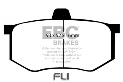 EBC DP368 standaard Remblokken