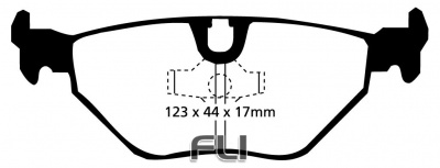 EBC DP3690 Redstuff Remblokken