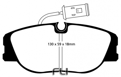 EBC DP3733_3 Redstuff Remblokken