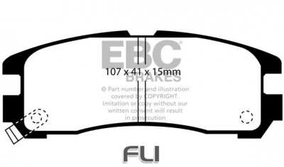 EBC DP3738 Redstuff Remblokken