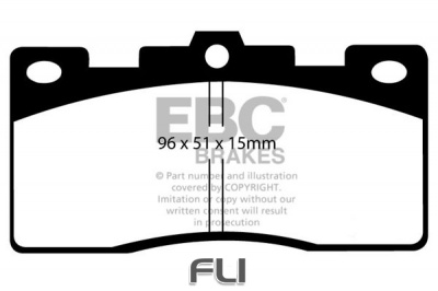 EBC DP376 standaard Remblokken