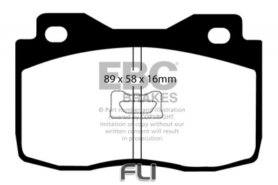 EBC DP378 standaard Remblokken