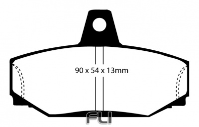 EBC DP3793 Redstuff Remblokken