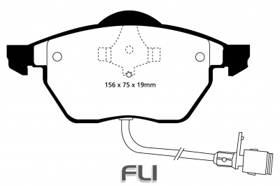 EBC DP3836 Redstuff Remblokken