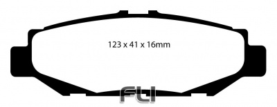 EBC DP3848 Redstuff Remblokken