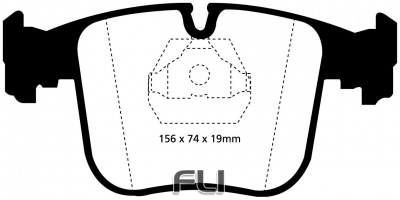 EBC DP3870 Redstuff Remblokken
