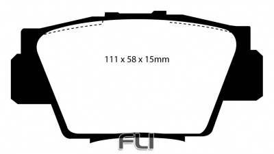 EBC DP3873 Redstuff Remblokken