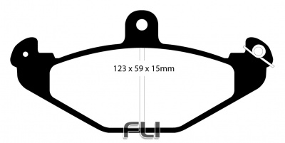 EBC DP3885 Redstuff Remblokken