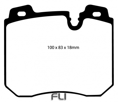 EBC DP3886 Redstuff Remblokken