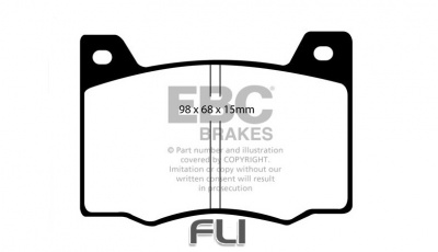 EBC DP390 Standaard Remblokken