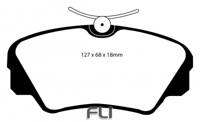 EBC DP3937 Redstuff Remblokken