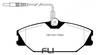 EBC DP3949 Redstuff Remblokken
