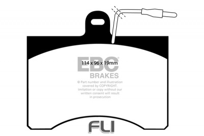 EBC DP395 standaard Remblokken