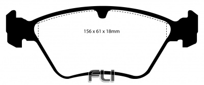 EBC DP3976 Redstuff Remblokken