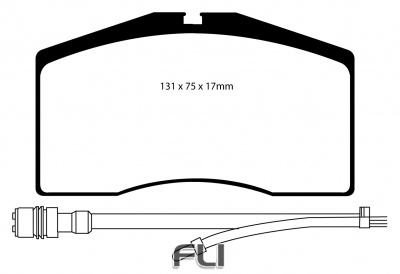 EBC DP3997 Redstuff Remblokken